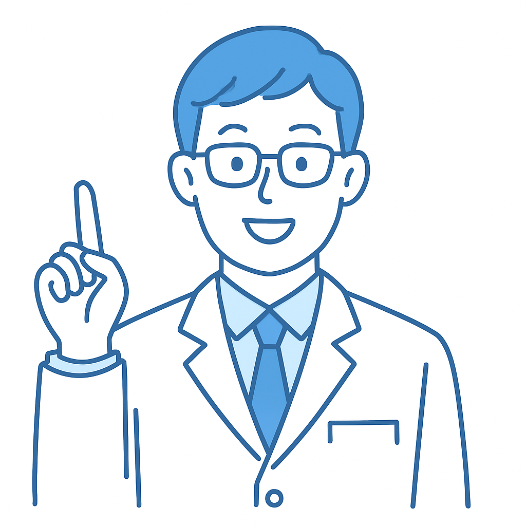 案内する医師のイメージ